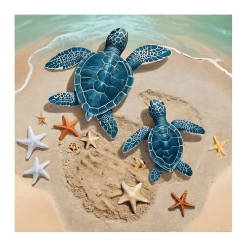 hill froeistung 5D Turtles Diamond Art Painting Kits for Adults - color: HF-A020