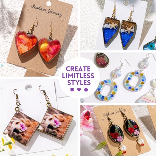 LET'S RESIN 250g UV Resin Jewelry Making Kit, 153Pcs Starter Kit with Light - size: 250g Jewelry Making Kit