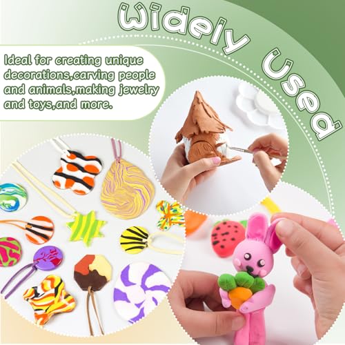 50 Pack White Air Dry Foam Clay,17.6oz Super Light Modeling Foam Clay,White Soft Modeling Clay for Birthday Gift,Arts & Crafts,Family & Classroom Rewards - color: 50 white