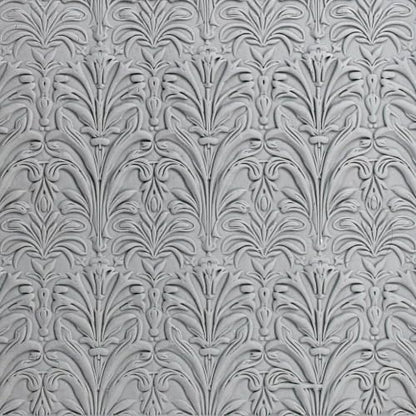Foliage Fans Clay Texture Roller 4" for Polymer Clay - color: Foliage Fans Roller, size: 4 inch