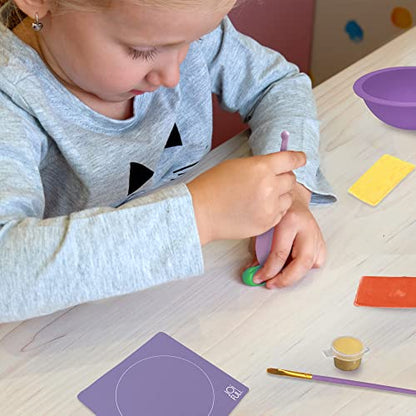 JOiFULi Make Your Own Clay Jewelry Bowls Arts and Crafts Kit for Girls Kids Ages 8 9 10 11 12 Years Old (Pack of 2) - size: small (Pack of 2)