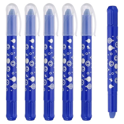 PATIKIL Watercolor Gel Crayon, 6Pcs Washable Twist Coloring Crayons Bulk Blendable for Coloring, Drawing, Painting, Deep Blue Crayon - color: Deep Blue