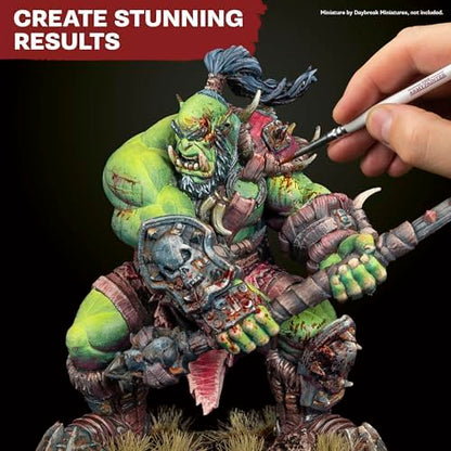 The Army Painter, Warpaints Fanatic Flexible Triad: Vibrant Greens 6x18ml | Quality Acrylic Miniature Hobby Model Paint Set for Dnd & Warhammer 40K Figures - color: Flexible Triad: Vibrant Greens