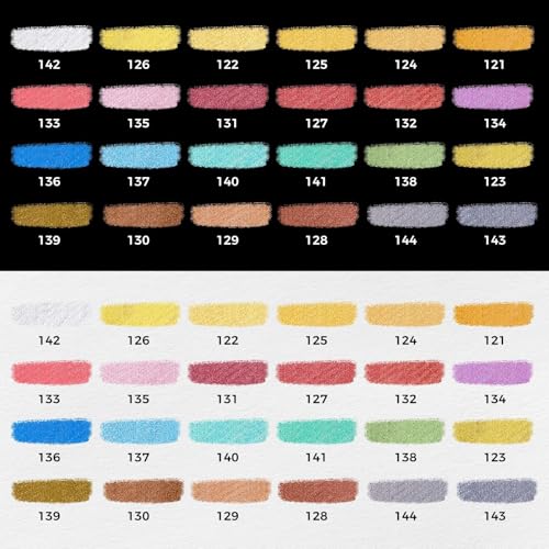 LIGHTWISH Soft Pastels Set for Artists, Beginners & Adults | Vibrant Drawing Pastel Sticks for Art Sketching & Shading
