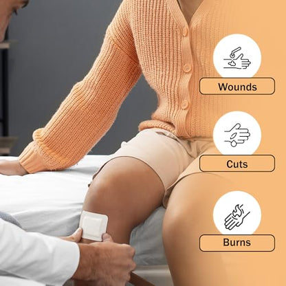 Island Dressing Bordered Gauze 2x2-50 Gauze Bandages for Wound Protection - Good for Hospitals, Medical Facilities, First Aid Kits, and More - style: 2x2