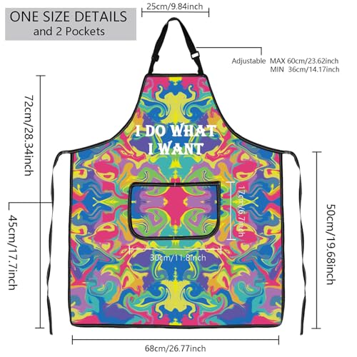 MBMSO Painting Artist Apron with Pockets Artist Painter Gifts Art Lover Gift for Art Teacher Student Painter Apron Waterproof - color: Love Art Apron-5