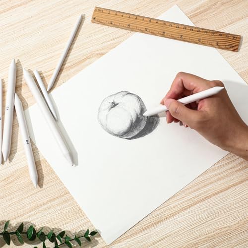 Fulmoon 288 Pcs Blending Stumps Set Paper Art Blenders for Drawing Sketch Shading Pencil Oil Pastel Blender Tools Drawing Supplies for Charcoal Graphite Pastel Ideal for Artists Students and Beginners - style: Blending Stump