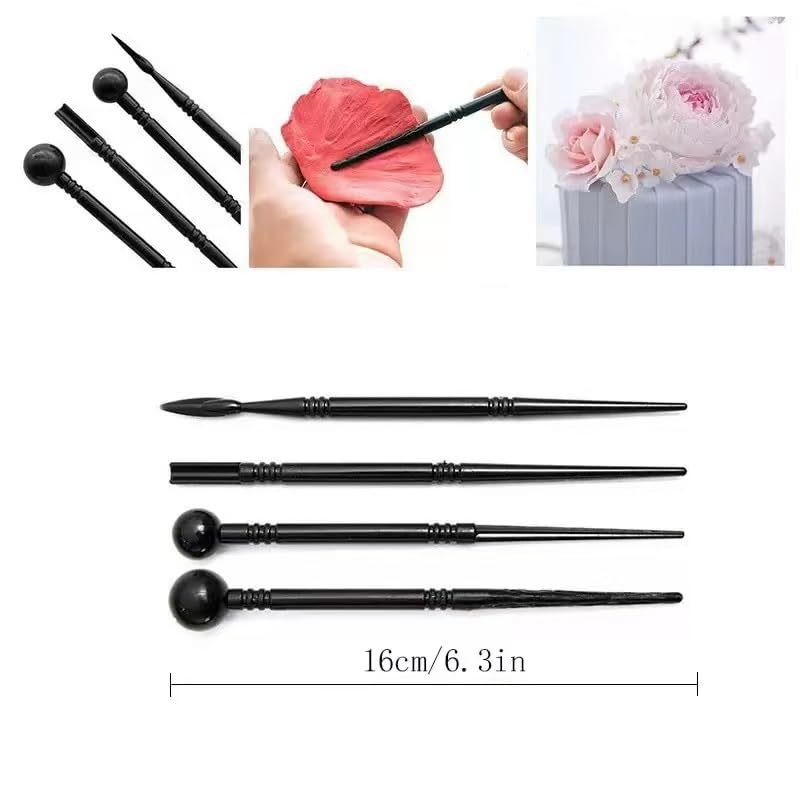 42PCS Pottery Tools Set – Clay Sculpting & Carving Tools Kit with Storage Roll Bag, Multi-Function for Air Dry Clay/Polymer Clay, Ideal for Beginners, Hobbyists & Artists
