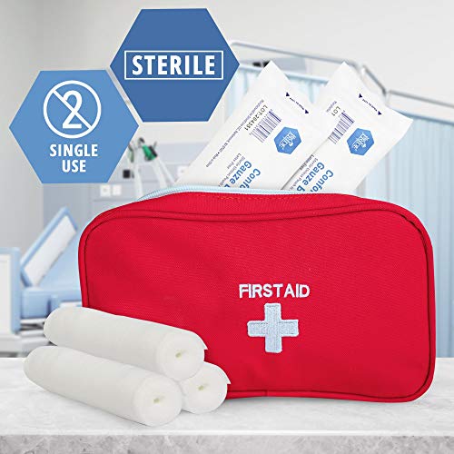 MED PRIDE Sterile Stretch Gauze Roll,Latex-Free,Soft,6 in x 4.1 yd,6-Count - size: 6x147.6 Inch (Pack of 6)