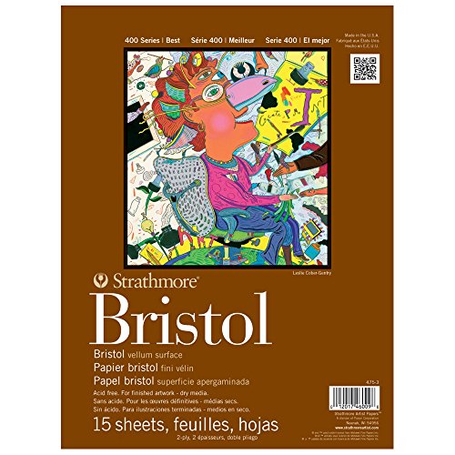Strathmore 400 Series 2ply Vellum Bristol - 9x12