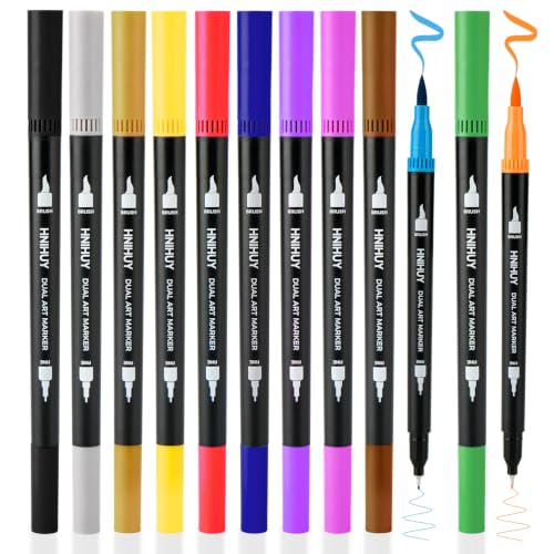 Drawing Pens - Brush Pens Markers for Art Drawing,Sketching - color: Multicolor