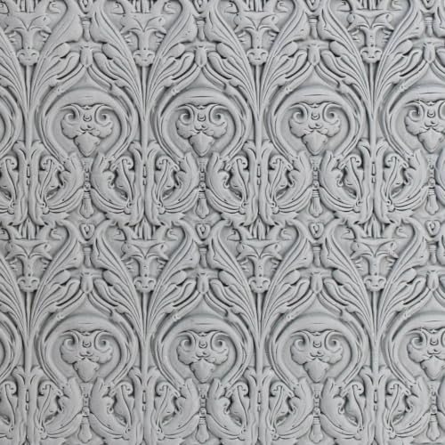 Curled Scrolls Clay Texture Roller 4" for Polymer Clay - color: Curled Scrolls Roller, size: 4 inch