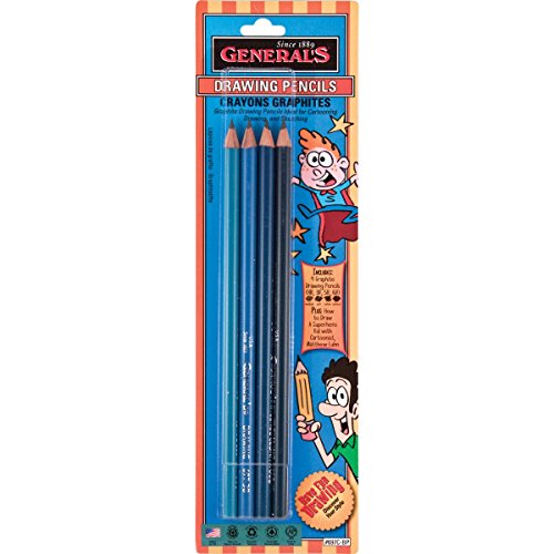 General Soft Graphite Pencil Set/4