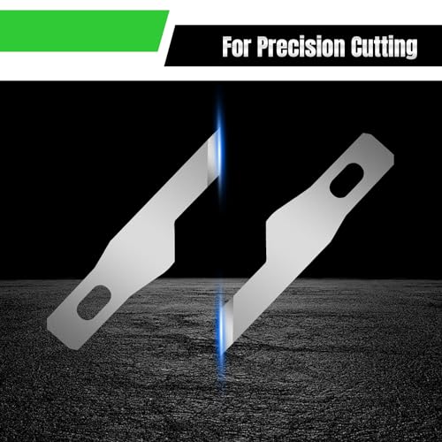 120 Pcs Exacto Knife Blades, #16 High Carbon Steel Hobby Knife Blade Refills Hobby Knife Replacement Blades for Craft, Scrapbooking, Stencil - size: #16