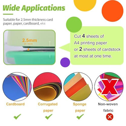 UCEC 2 Inch Circle Punch, Paper Punch, 2 Inch Hole Punch, Circle Hole Punch Cutters for Paper Crafts DIY Handmade Crafting Scrapbook Tools Cards Arts Fun Projects (Pack of 2) - color: Circle, size: 2 Inch (Pack of 2)