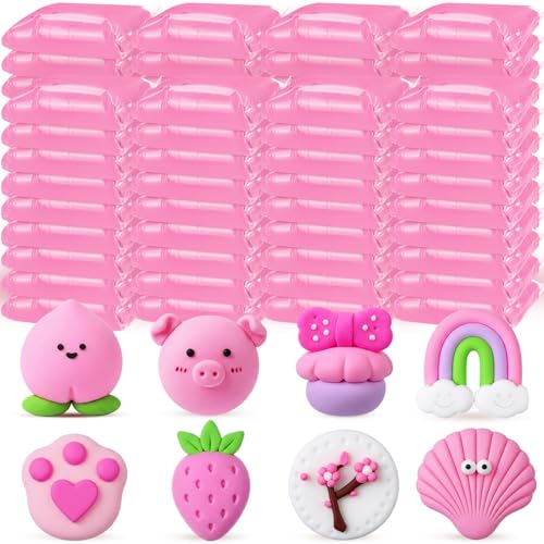 VioraWhite 72 Pcs 38oz Air Dry Clay Bulk Modeling Clay,Light Pink | Ultra Lightweight Foam Modeling Clay for Kids Adults, DIY Gifts Party Arts Crafts, School Project Supplies - color: Light Pink