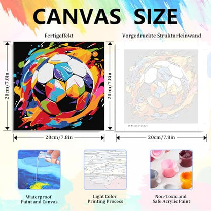 Paint by Numbers Kit for Adults Beginners & Kids Ages 8-12 with Frame - color: style-6