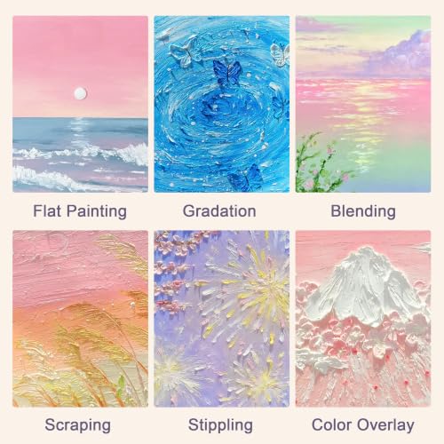 rubens 36 Macaron Colors Soft Oil Pastels,Creamy & Easy Blending - color: 36 Macaron Colors