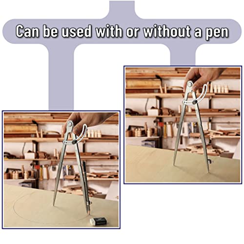 Mr. Pen- Professional Compass for Woodworking, Compass with Wing
