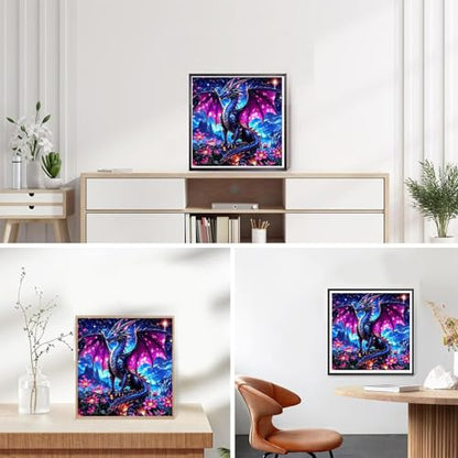Arttoplus Dragon Diamond Art Kits for Adults Beginner 14x14 inch - color: G9320-US