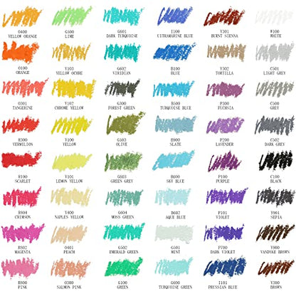 Artecho Oil Pastels Set of 48 Colors (10 x 70 mm)