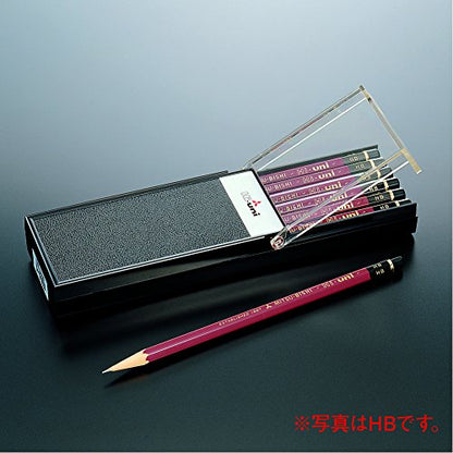 Uni Wooden Pencil, 2H, Box of 12 (HU2H) - style: 2H