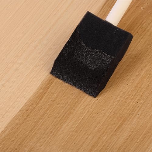 Bates- Foam Paint Brushes, 1", 2" & 3", 26 Pack, Multi-Surface, Including Sponge Brushes for Painting & Staining - size: 1", 2" & 3", 26 Pack