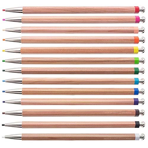 北星鉛筆 Hokusei Pencil OTP-IE580YE Mechanical Pencil, Adult Colored Pencils, Yellow - color: yellow