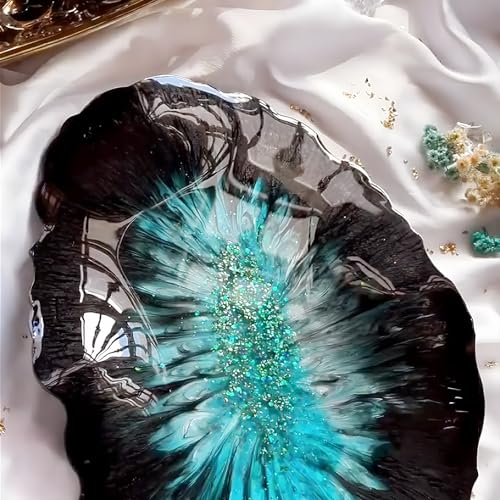 LET'S RESIN Black Epoxy Resin Pigment Paste,100ml High Concentrated | Epoxy Resin Color Pigment for Resin Art, Opaque Resin Dye for Resin Painting, River Table, Resin Jewelry Making, Coaster - color: black