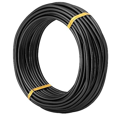 Bonsai Training Aluminum Wire, 3.0mm 9 Gauge Black 200g, Bendable Anodized Craft Wire, Flexible Armature Wire for Bonsai Tree Shaping, DIY Handcraft and Model Making(Black-3.0) - color: Black, size: 9 Gauge