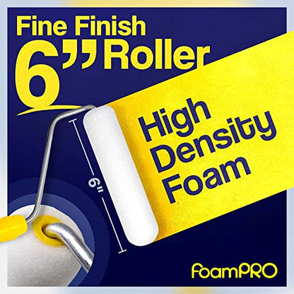 Foampro 175 Foam Paint Roller, Pack of 1 - size: Pack of 1, style: Roller 6"
