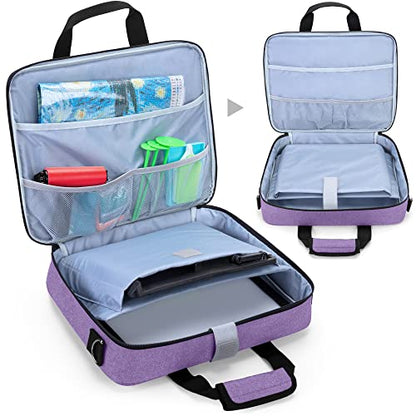 LUXJA Carrying Bag for A4 Light Pad and Diamond Painting Tools, Purple | Protective Case for Diamond Painting Light Box and Accessories, Bag Only - color: Purple