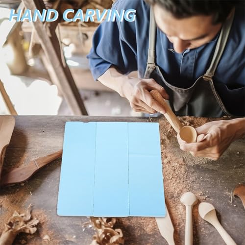 BESPORTBLE Blue XPS Foam Boards - 6Pcs 12x4x0.8 Inch High Density Extruded Polystyrene Sheets - Rigid Base for DIY Craft Diorama Railway Modeling Terrain Sculpting