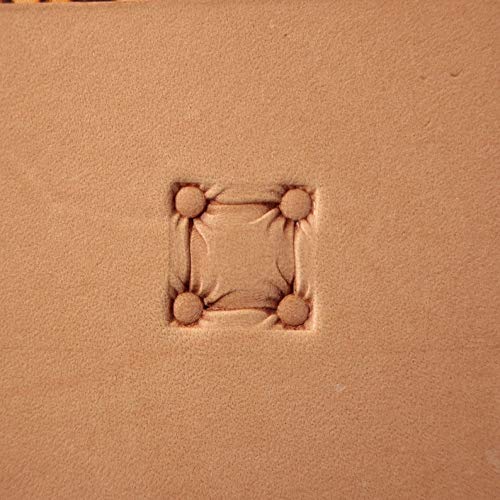 DandS ltd Leather Stamp Tool, Sofa, Professional Steel Craft Tool for Leatherworking, Embossing, Carving & Stamping Leather Projects, Belts Wallets & DIY Projects Compatible with Mallet #361B - color: Sofa Pattern 0.47 x 0.47"
