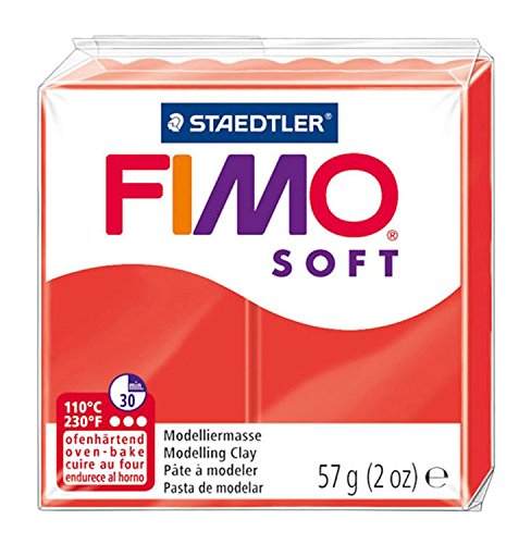 FIMO Soft Polymer Oven Modelling Clay - 57g - Set of 8 - Rainbow Colours