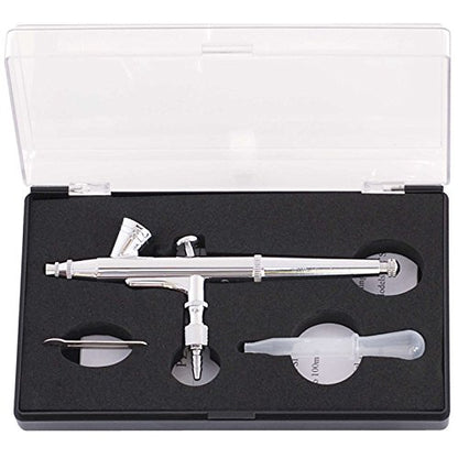 PointZero Dual-Action 2cc Gravity-Feed Airbrush Set - .2mm Nozzle