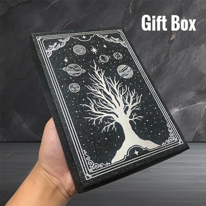 BUKE Dotted Journal - 150gsm Black Paper - 5 * 5mm DOT GRID Layout 160 Pages - A5 Size PU Leather Hardcover Drawing Sketch Notebook (Blue) - color: Blue