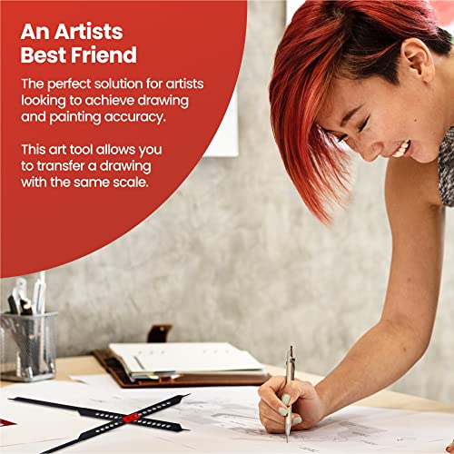 Artist 11 Inch Proportional Divider - Upgraded Drawing Supplies & Drafting Tools - Adjustable Caliper & Subject Dividers for Art Drawing Tools (Divider)