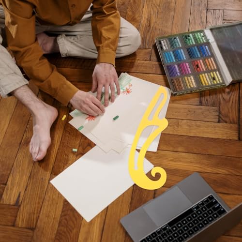 Clothing Proofing Ruler Flexible Curve Ruler for Sewing Armhole Drafting Drawing Template Tool for Garment Design Tailoring Fabric Cutting 16.33 in