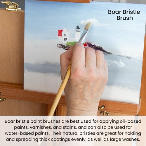 WA Portman 38pc Professional Acrylic Paint Brush Set with 5 Palette Knives