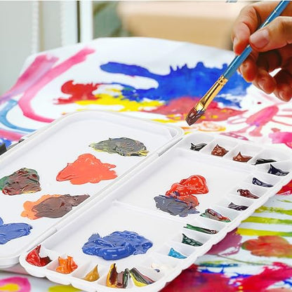 Mr. Pen- Airtight Watercolor Palette with Lid, 12 Pack - color: White, size: 12 Pack