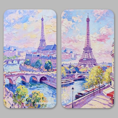 40Pcs Empty Half Pans Watercolor Tin Palette with Magnetic Stripe | Travel Tin Palette Case,Portable Artist Paints Half Pan Kits,DIY Watercolor Oils Acrylics Painting Drawing - color: Paris Impression