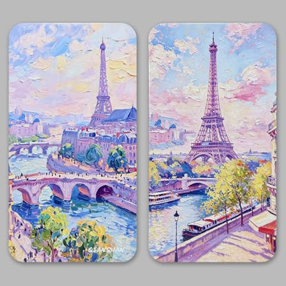 40Pcs Empty Half Pans Watercolor Tin Palette with Magnetic Stripe | Travel Tin Palette Case,Portable Artist Paints Half Pan Kits,DIY Watercolor Oils Acrylics Painting Drawing - color: Paris Impression