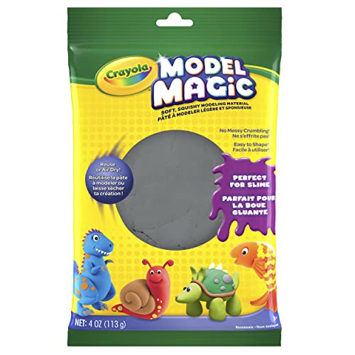 Crayola Model Magic in Gray, Modeling Clay Alternative, 4oz - color: Multicolored