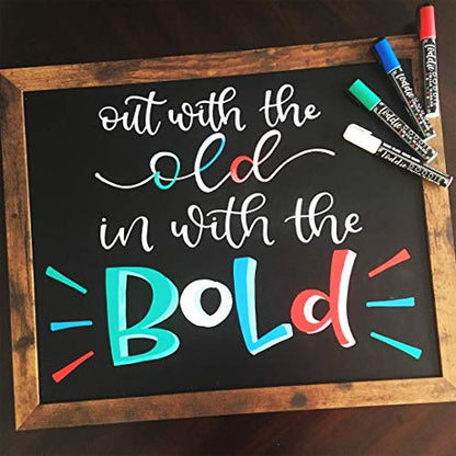 Loddie Doddie Chalk Markers, Liquid Chalk, Chalkboard Calendar, 4 Pack - size: 1 Count (Pack of 4)