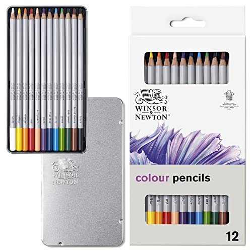 Winsor & Newton Studio Collection, Color Pencils, Set of 12 - style: 12 Color Pencils