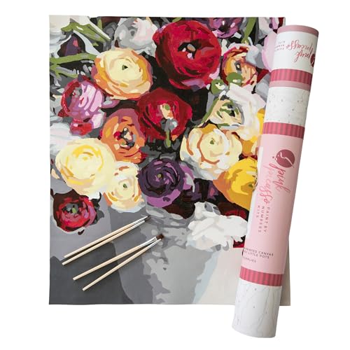 Pink Picasso Paint by Number Kit, for Adults & Teens,16x20, Petals for Me - color: Petals For Me