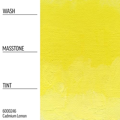 Williamsburg Artist Oil Colors by GOLDEN, Cadmium Lemon, 37 ml tube, Professional Oil Paint, Opaque - color: Cadmium Lemon, size: 1.25 Fl Oz (Pack of 1)