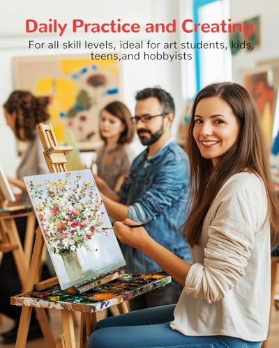 Canvas Boards 36 Pack, 9x12 Inch White Blank Painting Canvas Panels - size: 9"x12" - 36pcs