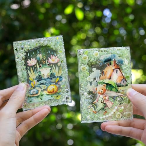 Rain Shelter Animals PET Stickers – 90PCS Whimsical Stickers with Watercolor Animal Designs for Scrapbook, Journal, DIY Crafts, Waterproof - color: Rainy Day Pals